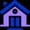 Graphic showing house with shield, symbolizing structural coverage