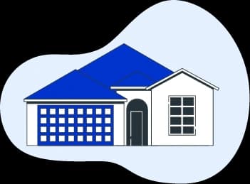 Graphic banner showcasing residential flood insurance coverage