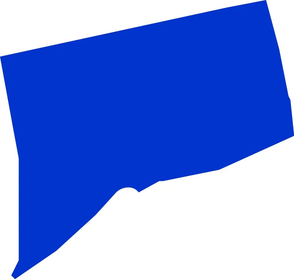 connecticut map