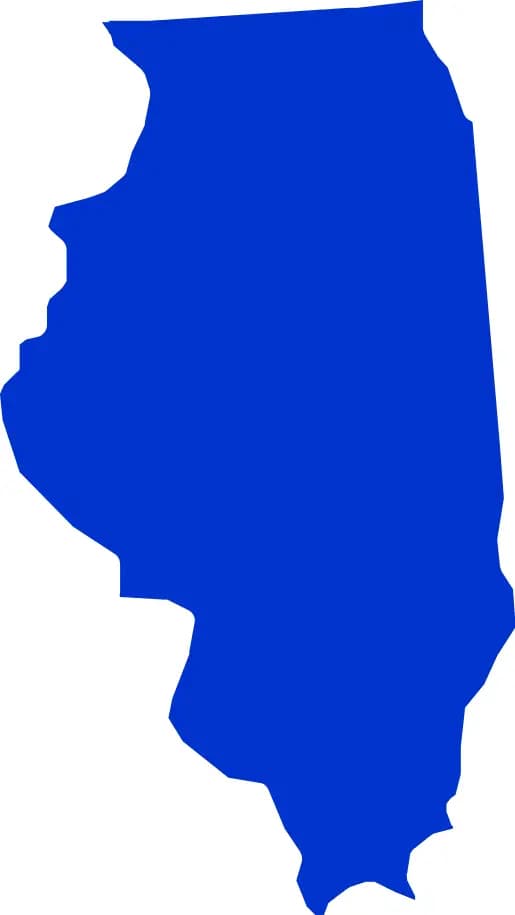 illinois map
