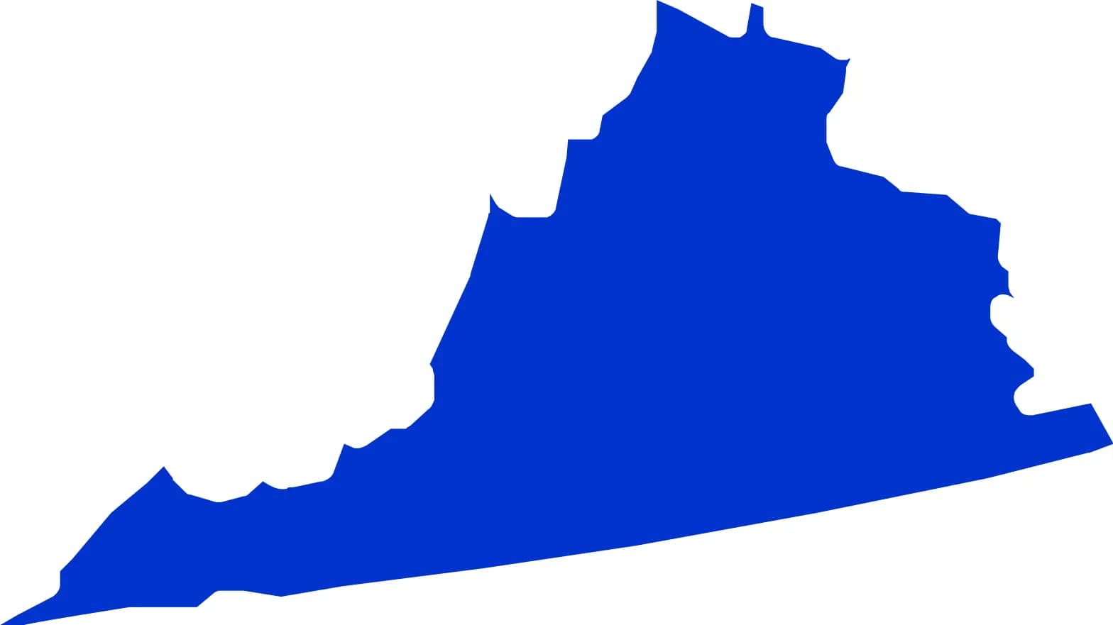 virginia map